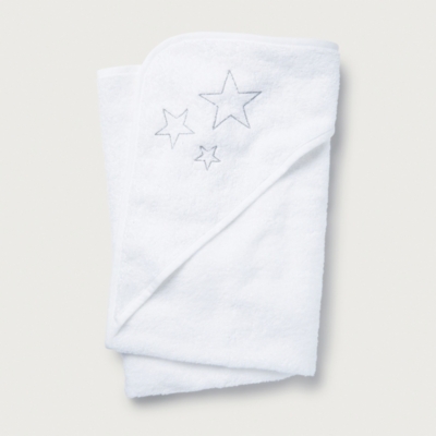 Organic Cotton Star Hooded Towel