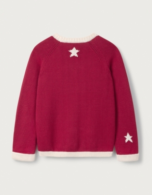 Organic Cotton Star Jumper (18mths–6yrs)