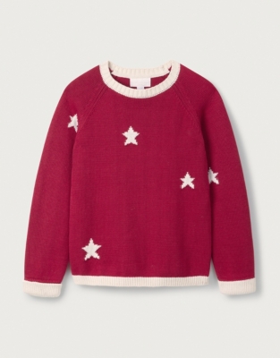 Organic Cotton Star Jumper (18mths–6yrs)