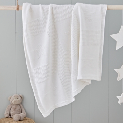 Luxury Baby Blankets Cashmere Cotton The White Company US