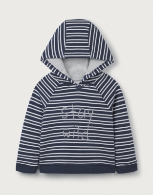 Organic Cotton Stay Wild Hoodie (0–18mths)