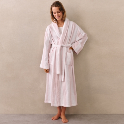 Organic Cotton Stripe Robe