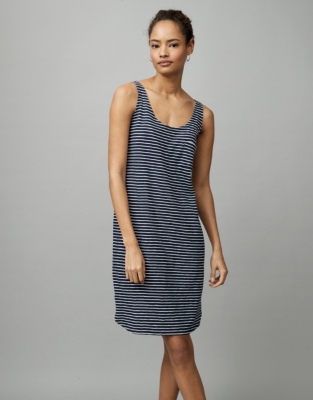 cotton jersey tank dress