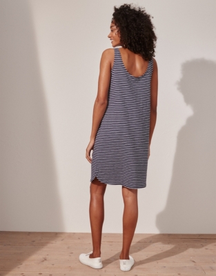 splendid sea stripe tank dress