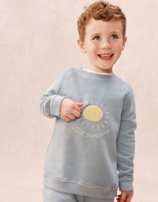 Organic Cotton Sunshine Sweatshirt (0–4yrs)