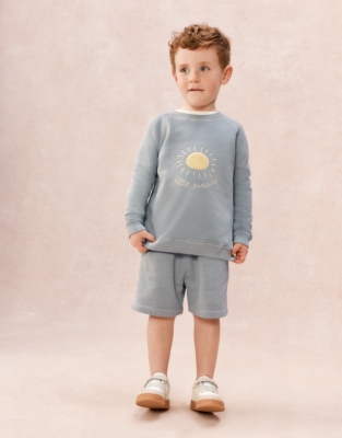 Organic Cotton Sunshine Sweatshirt (0–4yrs)