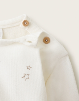 Organic Cotton Sweatshirt & Leggings Set (0–2yrs)