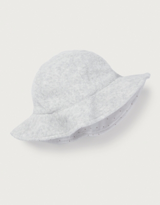Organic Cotton Terry Reversible Hat (0–24mths)