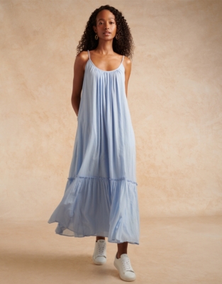 White company maxi dress sale