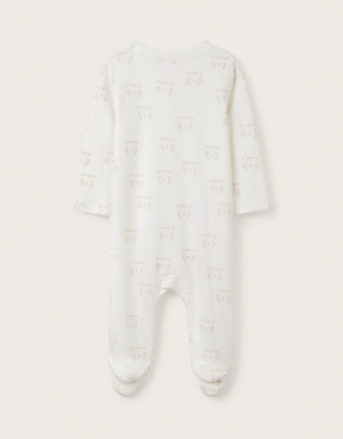 Organic Cotton Tiger Sleepsuit (0–24mths)