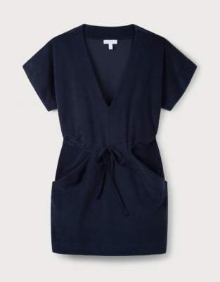 OrganicCotton Towelling Beach CoverUp Clothing Sale The White