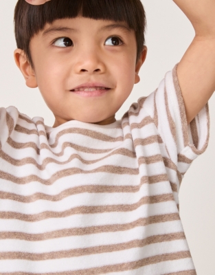 Organic Cotton Towelling T-Shirt & Shorts Set (18mths–6yrs)