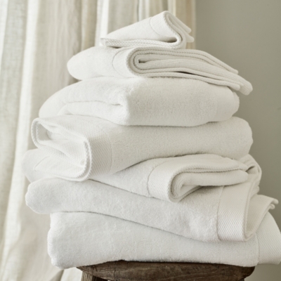 PC Organics Organic Cotton Bath Towel, White - 1 ea