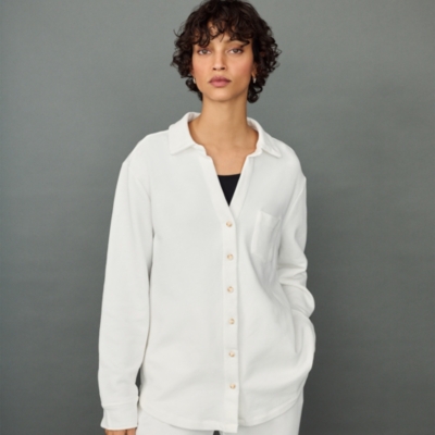 Organic Cotton Travel Button Through Shirt