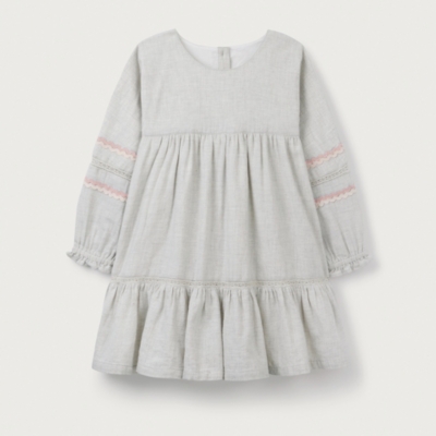 Organic Cotton Twill Dress (18mths–6yrs)