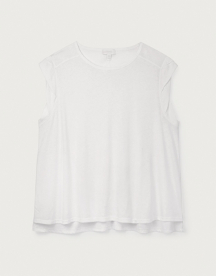 Organic Cotton Ultimate Oversized Lounge T-Shirt - White