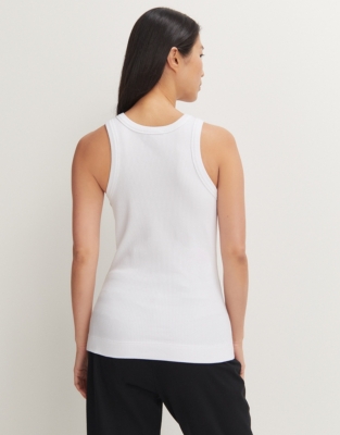 Organic Cotton Ultimate Ribbed Lounge Vest