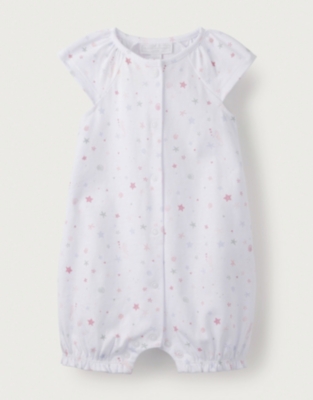 Organic Cotton Under The Sea Frill Sleeve Shortie (024mths) Baby
