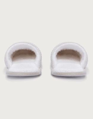 Organic Cotton Unisex Waffle Slippers