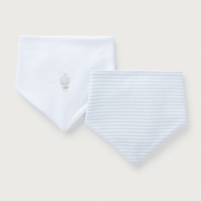 Organic Cotton Up In The Air Bibs – Set of 2