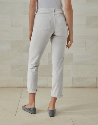 OrganicCottonVelvet Jeans Velvet The White Company US