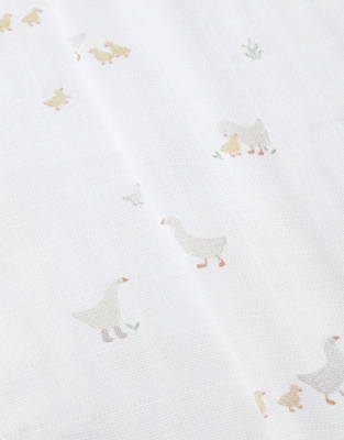 Organic Cotton Walking Ducklings Muslins — Set of 2