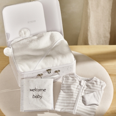 Organic Cotton Welcome Baby Gift Set (0–6mths)