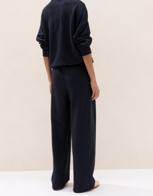Organic Cotton Wide Leg Trousers