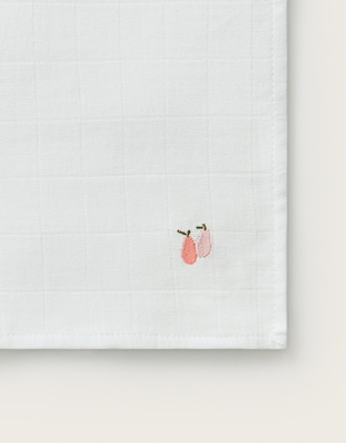 Organic Cotton Winter Pear Muslins – Set of 2