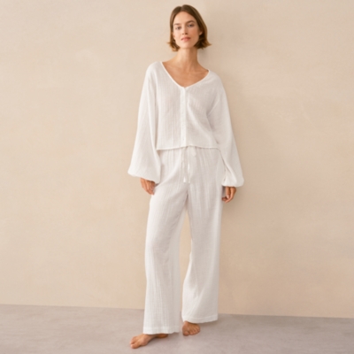 Organic Double Cotton Gauze Boho Pyjama Set 