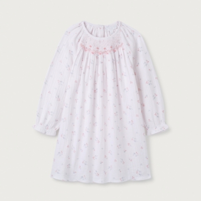 Organic Double Cotton Harper Hand Smocked Dress (0–18mths)