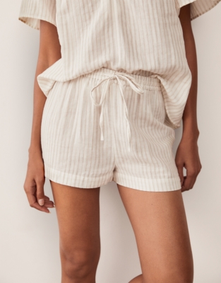 Organic Double Cotton Stripe Boho Pyjama Set
