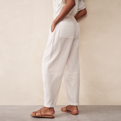 Organic Double Cotton Trousers