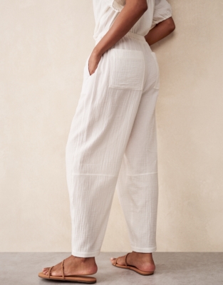 Organic Double Cotton Trousers