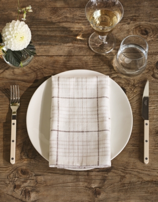 Orkney Check Napkins – Set of 4