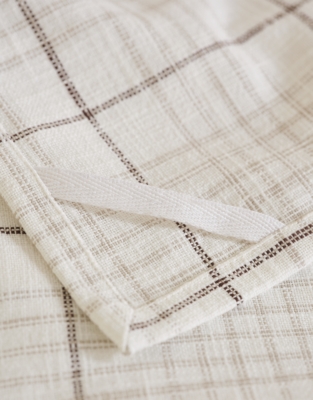Orkney Check Tea Towels – Set of 2