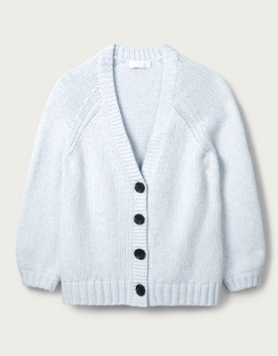 white company baby cardigan