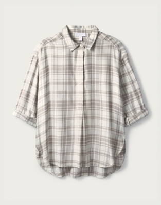 Oversized Check Shirt