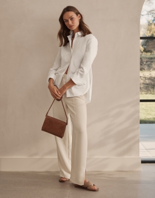 Oversized Cotton Poplin Shirt