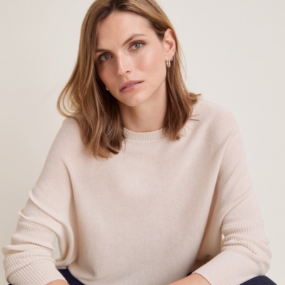 Oversized Jumper with Cashmere