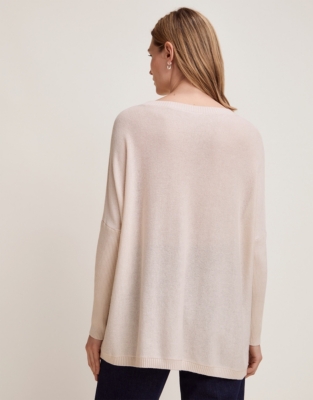 Oversized Jumper with Cashmere