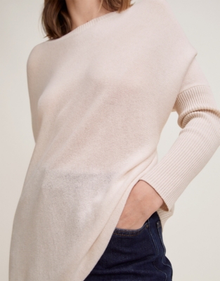 Oversized Jumper with Cashmere