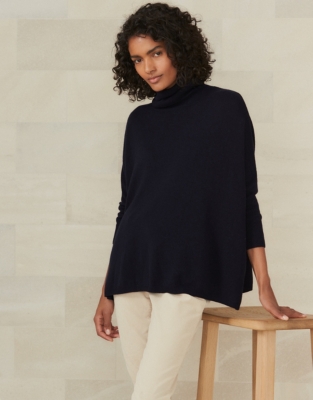 Oversized Roll Neck Jumper With Cashmere Clothing Sale The