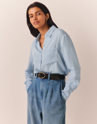 Oversized Shirt with Lyocell TENCEL™