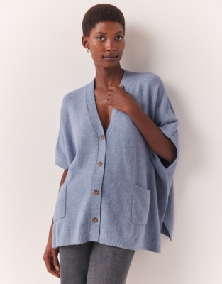 Pale blue hot sale cotton cardigan