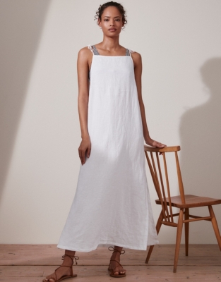 Linen beach outlet dress