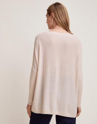 Oversized Sweater with Cashmere