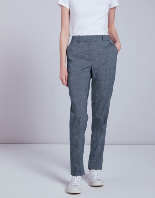 white company trousers