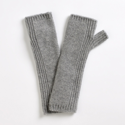 Purl Stitch Cashmere Wrist Warmers | Stocking Fillers | The White ...