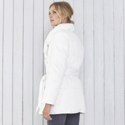 Padded Duvet Coat Clothing Sale The White Company UK